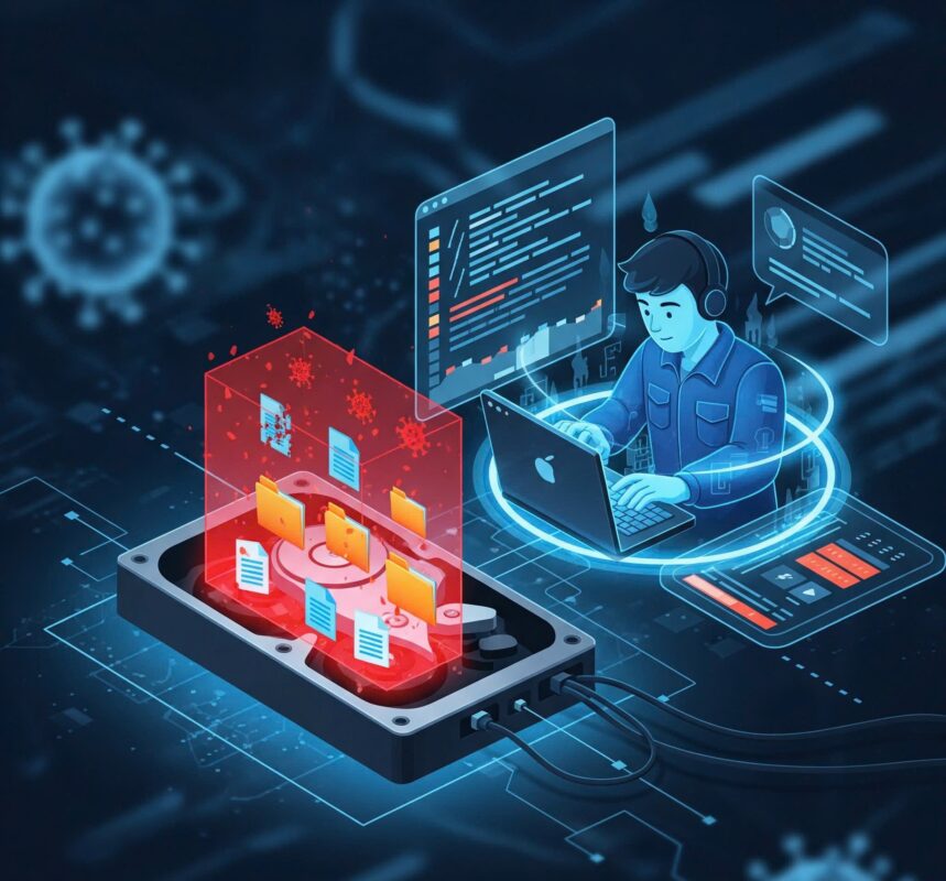 Khôi phục dữ liệu bị mã hóa