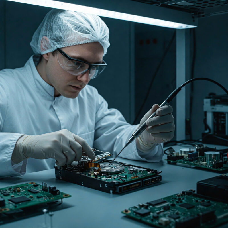 Khôi phục dữ liệu ổ cứng không nhận