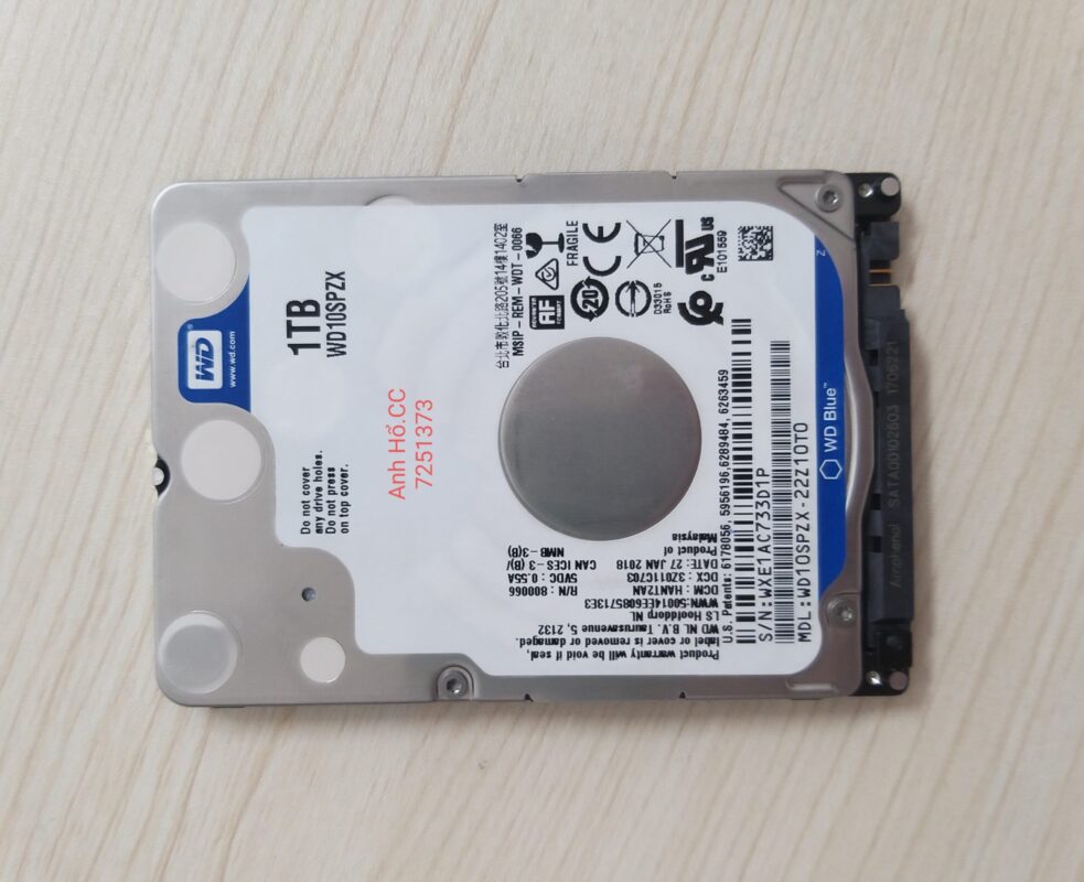 Phục hồi dữ liệu ở Củ Chi