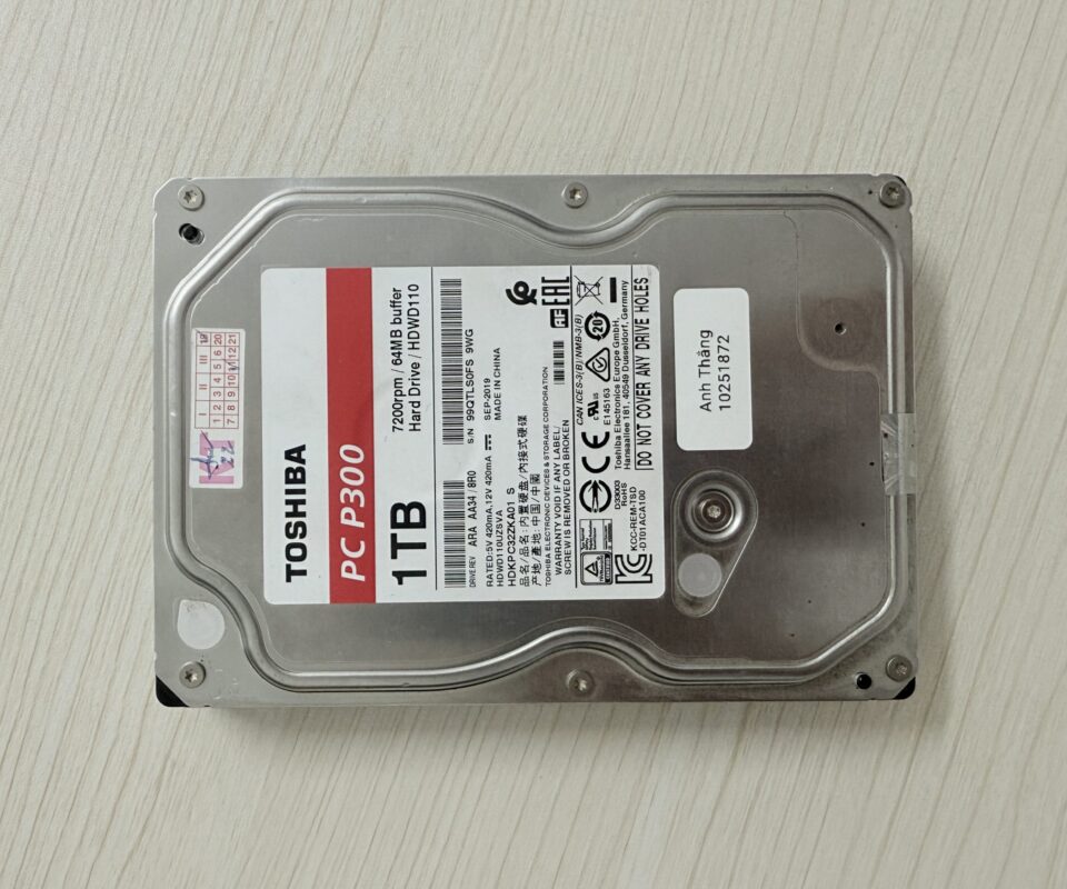 Cấp cứu dữ liệu ở Củ Chi