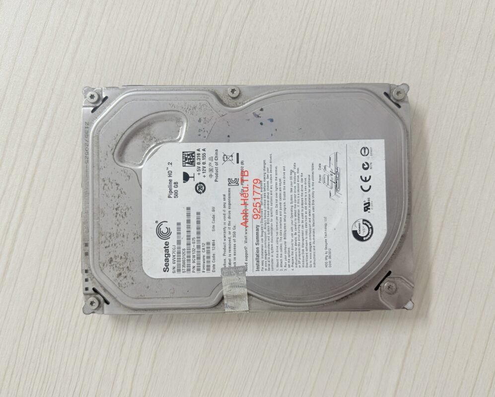 Phục hồi dữ liệu tại Tân Bình TpHCM